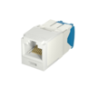 PANDUIT CATEGORY 6A, UTP, RJ45, 10 GB-S, 8-POSITION, 8-WIRE UNIVERSAL MODULE, AVAILABLE IN ELECTRIC IVORY